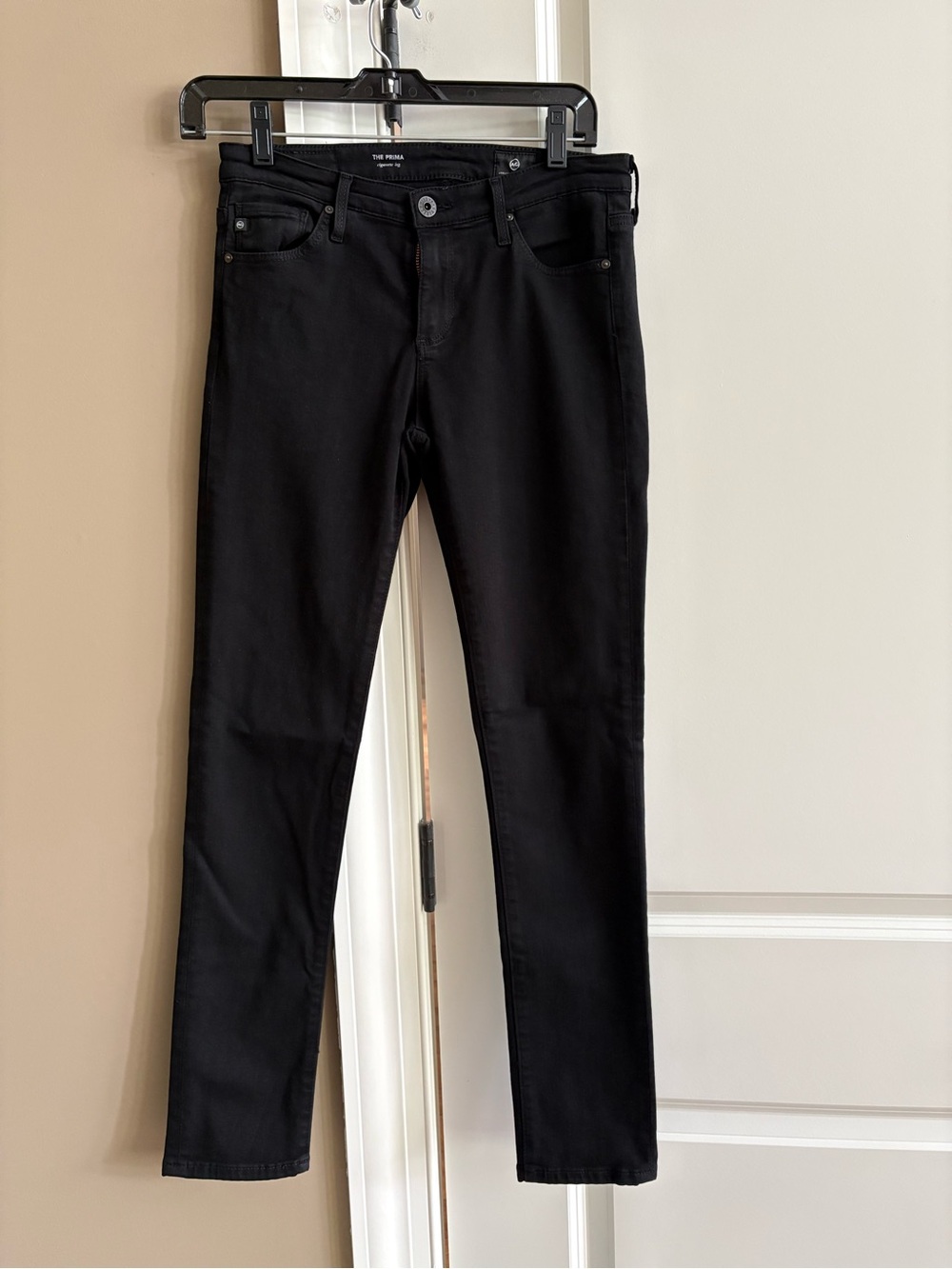 AG Prima black cigarette pants